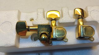 Clavijeros Guitarra Dorados 6 en Línea JAPAN