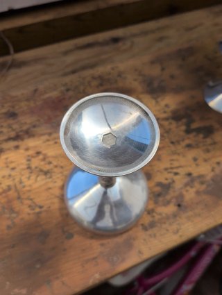 Set di bicchieri in metallo