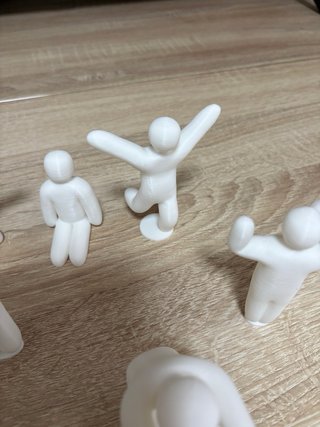 Figuras Humanas Mecha Chameleon Blancas