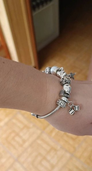 Pulsera Pandora con 12 charms
