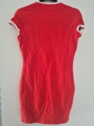 Vestido Bershka Rojo Talla S