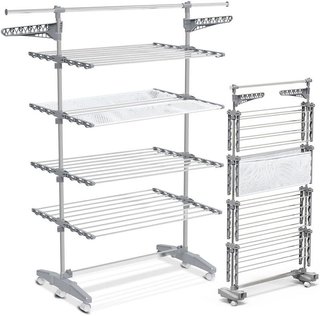 VOUNOT Tendedero Vertical Plegable Tendedor de rop