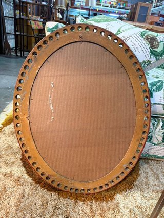 ESPEJO DORADO DE MADERA