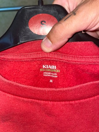 Sudadera Kiabi Colorblock Talla S