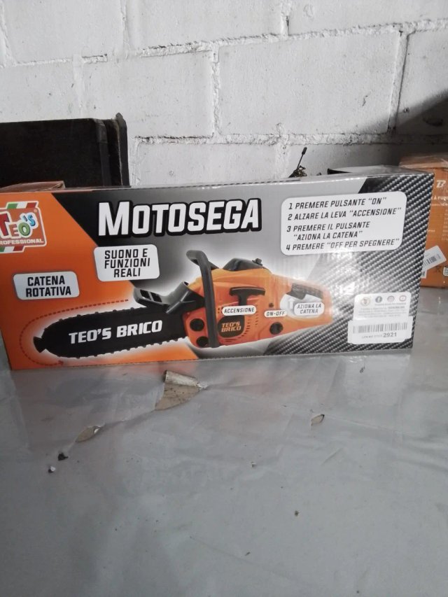 Motosierra Teo's Brico con Sonido y Funciones