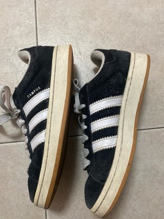Adidas Campus Scarpe da Ginnastica Nero Bianco