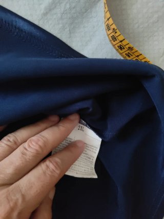Blusa donna blu taglia 2XL