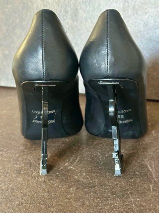 SAINT LAURENT Opyum décolleté donna pelle nero 39