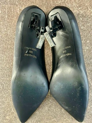 SAINT LAURENT Opyum décolleté donna pelle nero 39