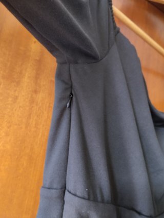 Vestido largo negro elegante