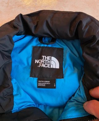 Piumino The North Face 700 Junior Blu/Nero