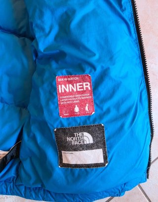 Piumino The North Face 700 Junior Blu/Nero