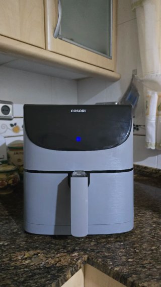 Freidora COSORI 5.5l gris antracita. Táctil