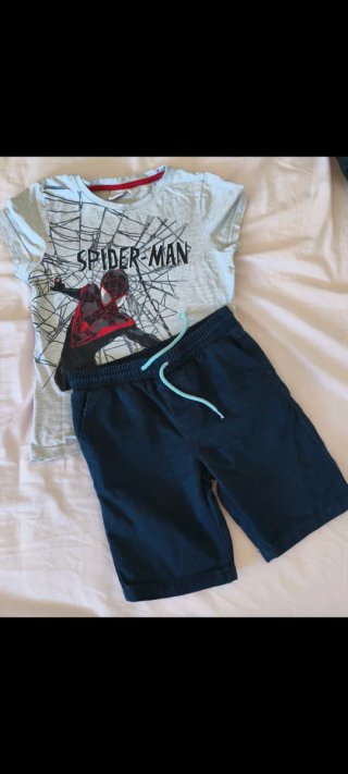 Conjunto Spiderman mike morales talla 10