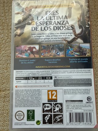 Immortals Fenyx Rising Nintendo Switch Precintado