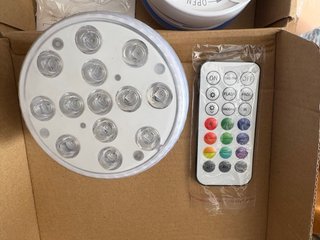 Luces LED sumergibles para piscina, 16 colores