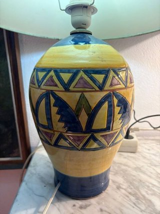 LÁMPARA CON MOSAICO