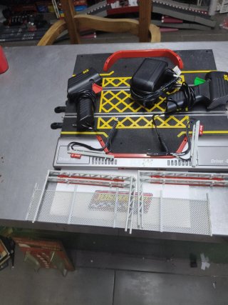 Scalextric Pit Box Pista Negra Antigua
