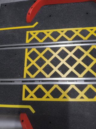 Scalextric Pit Box Pista Negra Antigua