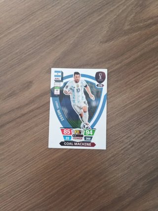 Lote de 3 cromos de Messi mundial Qatar 2022