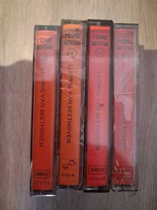 Pack 4 Cassettes Beethoven Clásica