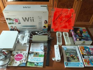 Consola Wii Family Edition Blanca + Juegos
