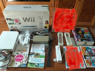 Consola Wii Family Edition Blanca + Juegos