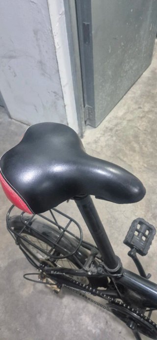 Bicicleta Plegable Boomerang Negra
