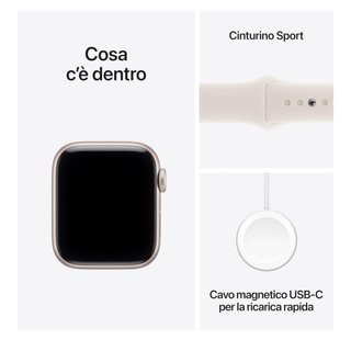 Apple Watch SE 3 Argento/Bianco 40mm