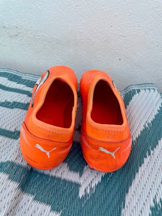 Zapatillas de fútbol Puma Naranja