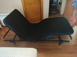 Cama articulada Mline 80x200 tapizada