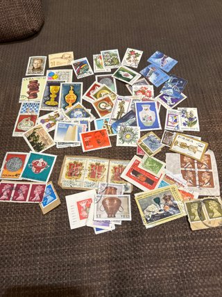 Lote 78 Sellos Extranjeros Usados/Nuevos