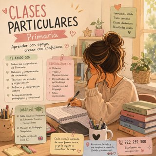 Clases particulares en Getafe y alrededores.