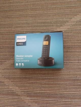 Teléfono Inalámbrico Philips D160 Negro