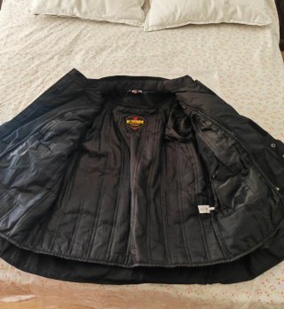 Chaqueta Degen Moto Negra Nueva