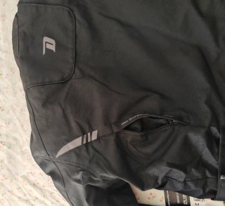 Chaqueta Degen Moto Negra Nueva