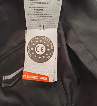 Chaqueta Degen Moto Negra Nueva