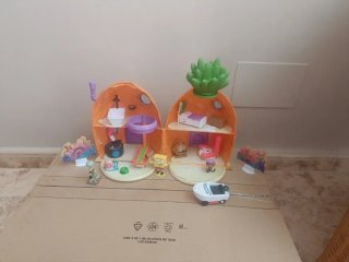 Piña de Bob Esponja con figuras