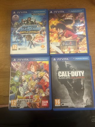 4 Giochi PS Vita: CoD, Dragon Ball Z, One Piece