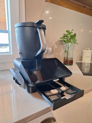 Cajón y Soporte Espátula Thermomix TM7
