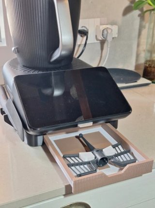 Cajón y Soporte Espátula Thermomix TM7