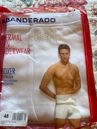 Calzoncillo Térmico Abanderado Talla 48