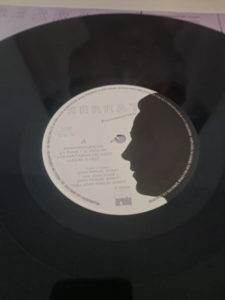Vinilo LP Serrat - Bienaventurados + Insert letras