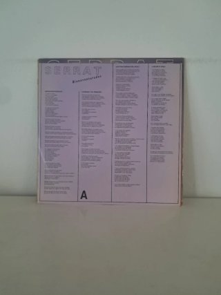 Vinilo LP Serrat - Bienaventurados + Insert letras