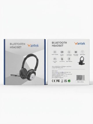 Cuffie Bluetooth Wantek Noise Cancelling