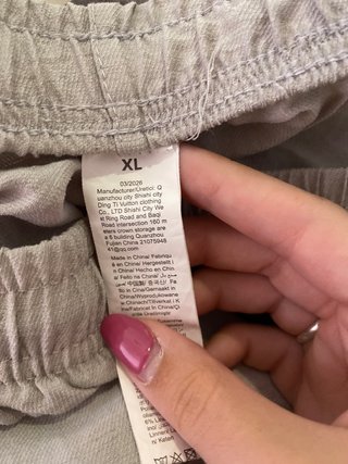 Pantalón de lino girs