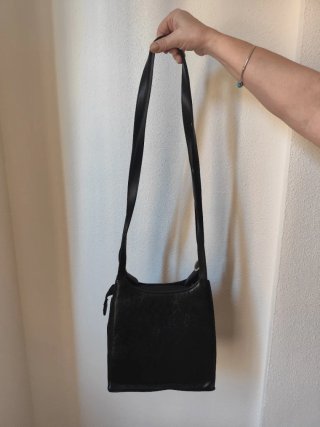 Bolso Mara Vanese Negro Cuero