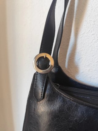 Bolso Mara Vanese Negro Cuero