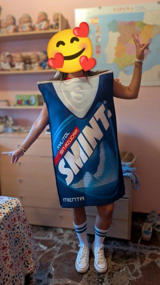 Disfraz Smint Talla Única