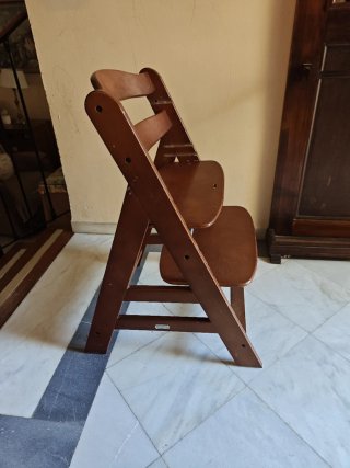 Silla aprendizaje madera infantil